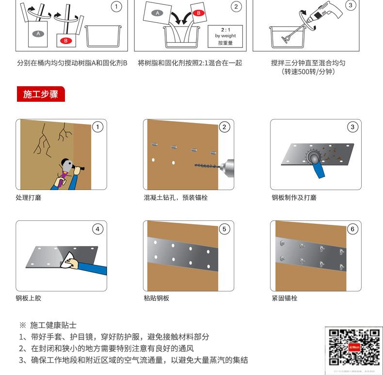 包钢大洼粘钢加固施工过程